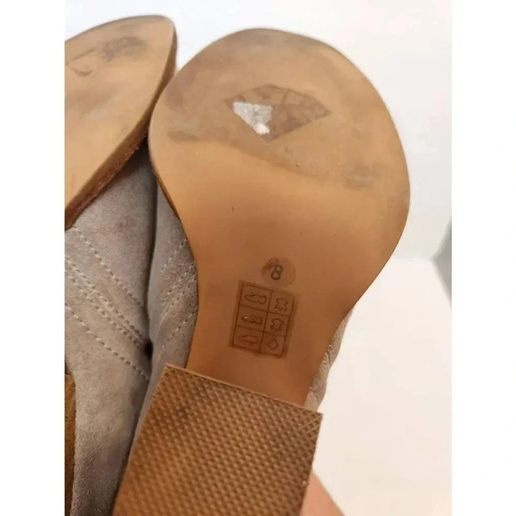 Jeffrey Campbell Bootie Gray Tan Size 8 - Picture 9 of 9